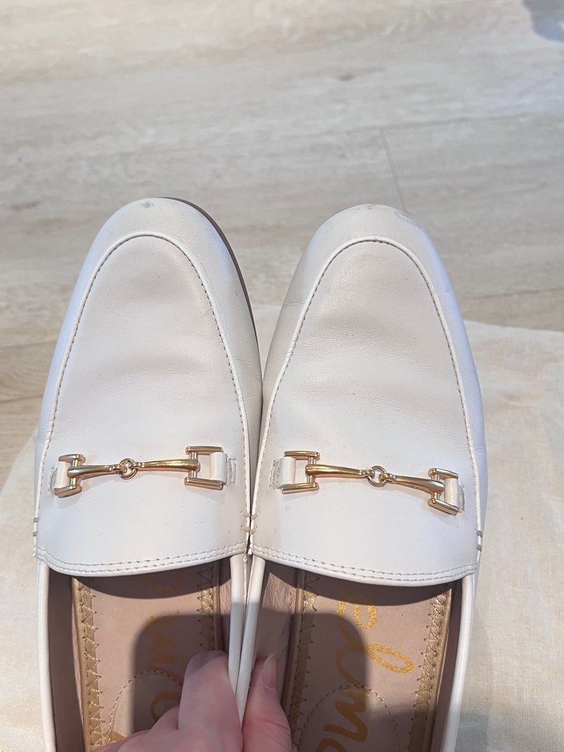Sam edelman loafer white top