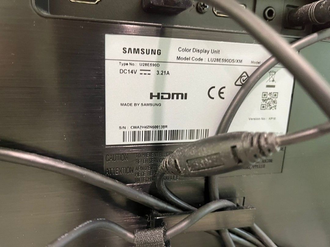 Samsung u28E590D 4k monitor, Computers & Tech, Desktops on Carousell