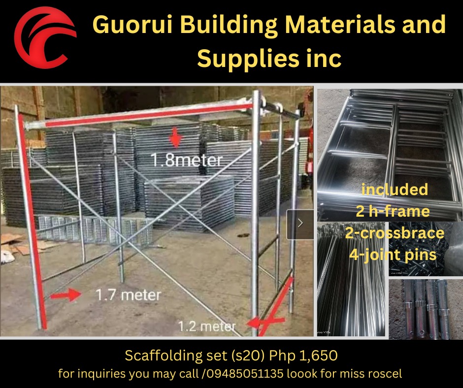 Scaffolding set (s20), Commercial & Industrial, Construction & Building ...