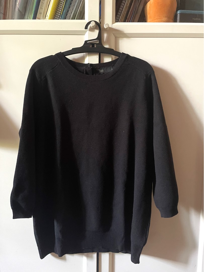 SEED knitwear, Women's Fashion, Tops, Shirts on Carousell