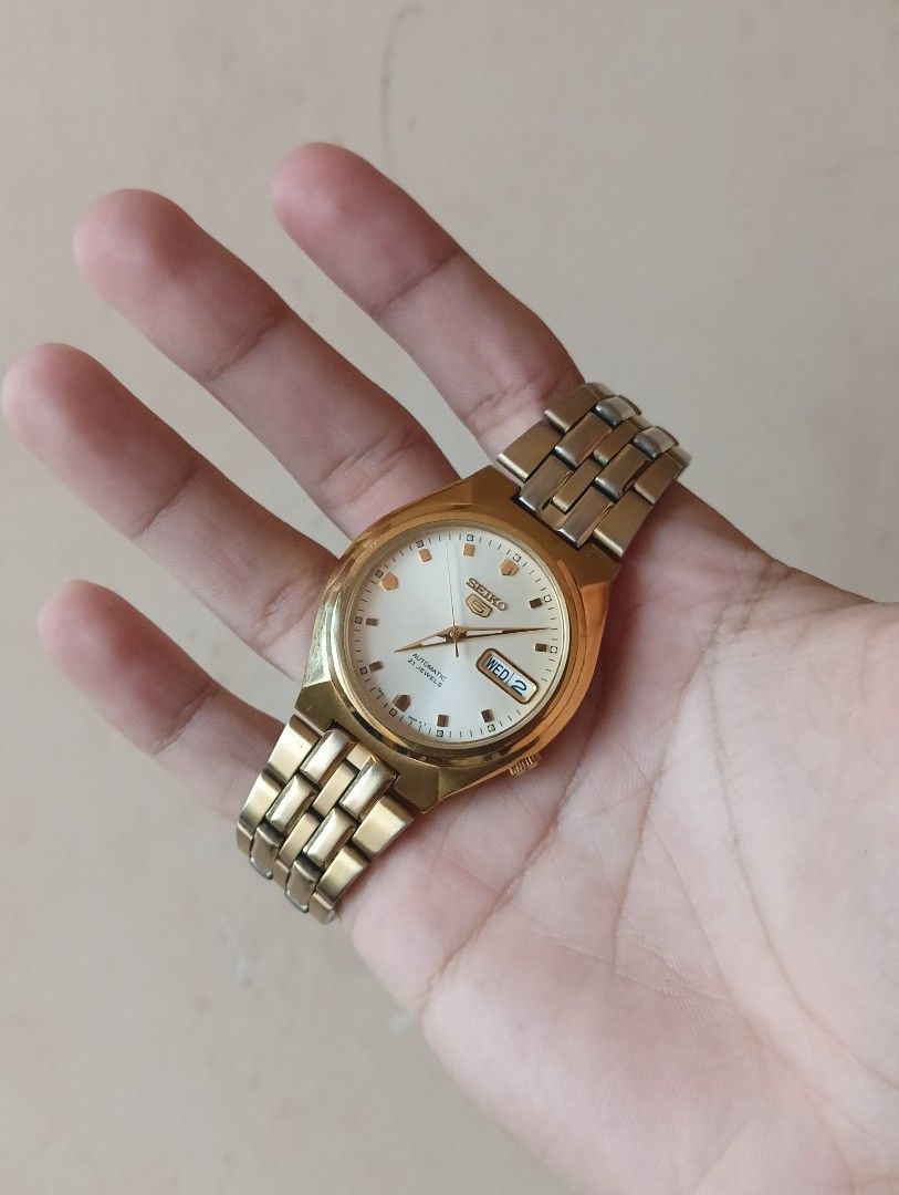 Seiko 5 7s26 online gold