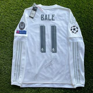 Real Madrid Bale Wales CL 6 Formotion Player Issue Shirt Football Jersey