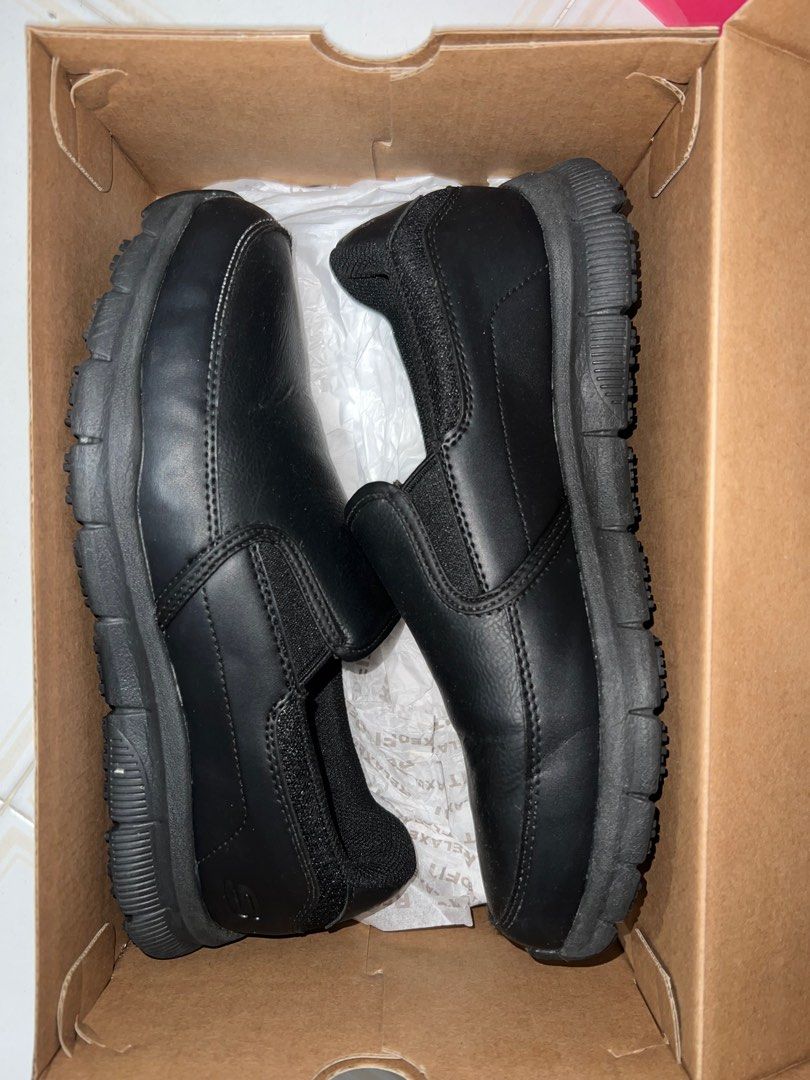 Skechers Slip Resistant Work Shoes Men s Fashion Footwear