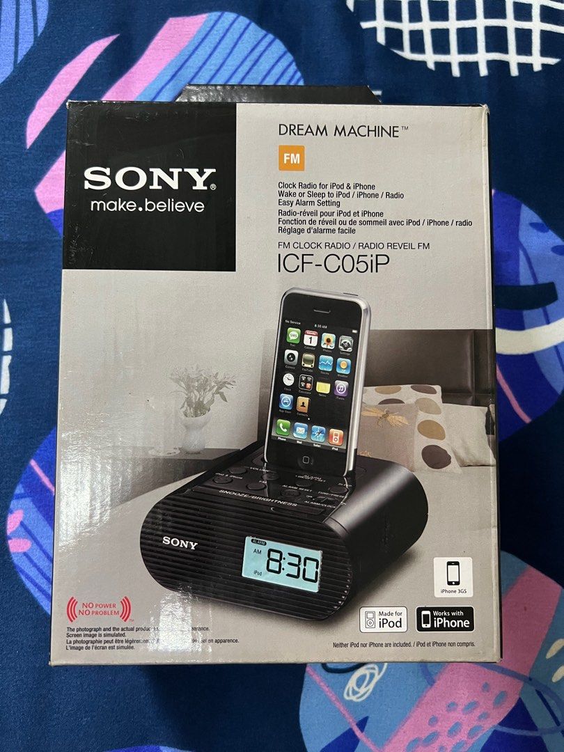 Sony Dream Machine ICFC05iP digital clock radio, Audio, Portable Music