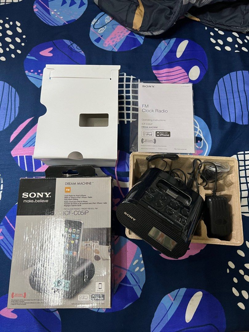 Sony Dream Machine ICFC05iP digital clock radio, Audio, Portable Music
