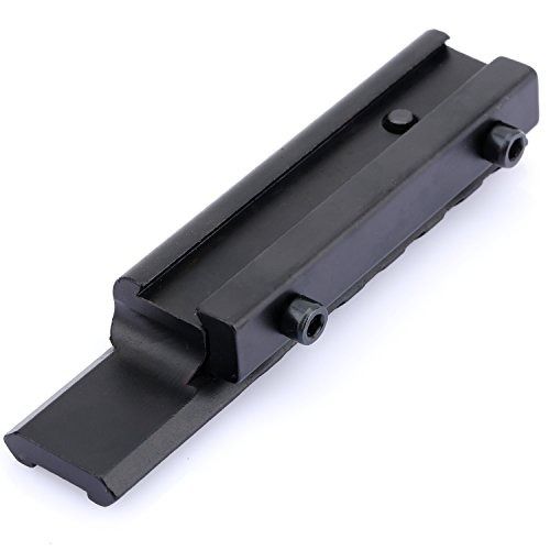 Adattatore Binario In Alluminio 11mm A 20mm – 3 Slot, Convertitore A Coda Di Rondine Per Ottiche Picatinny