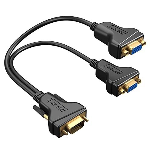 1ft HDMI Splitter Cable HDMI to 2x DVI-D - HDMI® Cables & HDMI Adapters