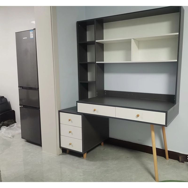 Study Table Free Delivery Computer Table With Side Cabinet With ...