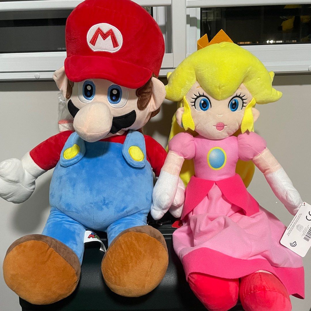 Super Mario princess peach soft toy Hobbies Toys Toys Games