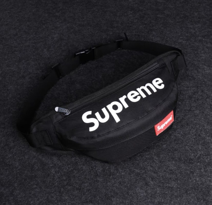 All black supreme fanny on sale pack