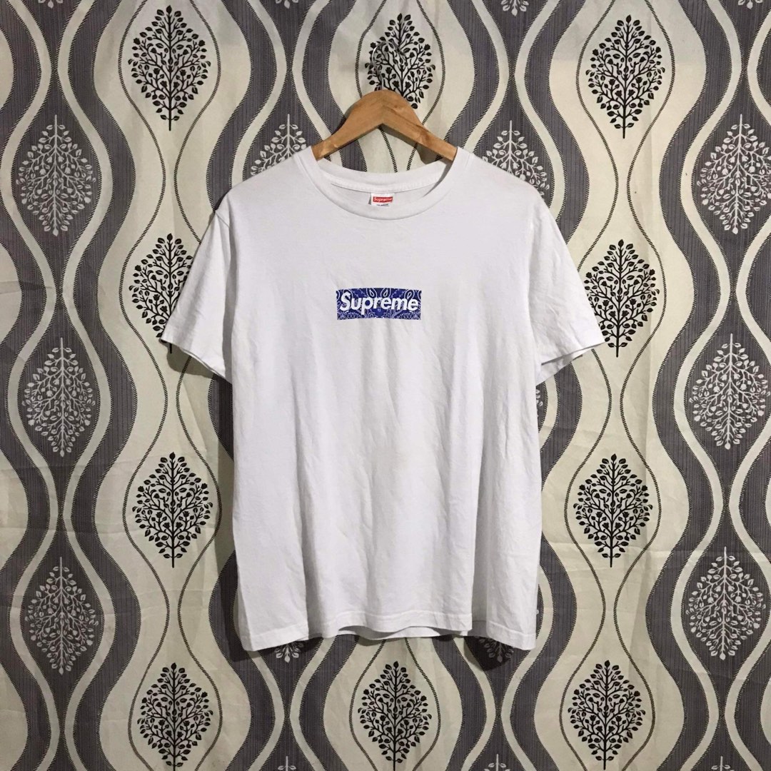 Supreme Bandana Box Logo T-Shirt - White