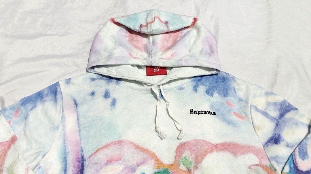 Supreme hoodie discount tie dye