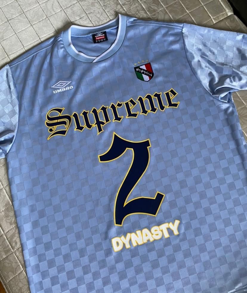 Supreme®/ Umbro Soccer Jersey Light Blue - Tシャツ/カットソー(半袖 ...