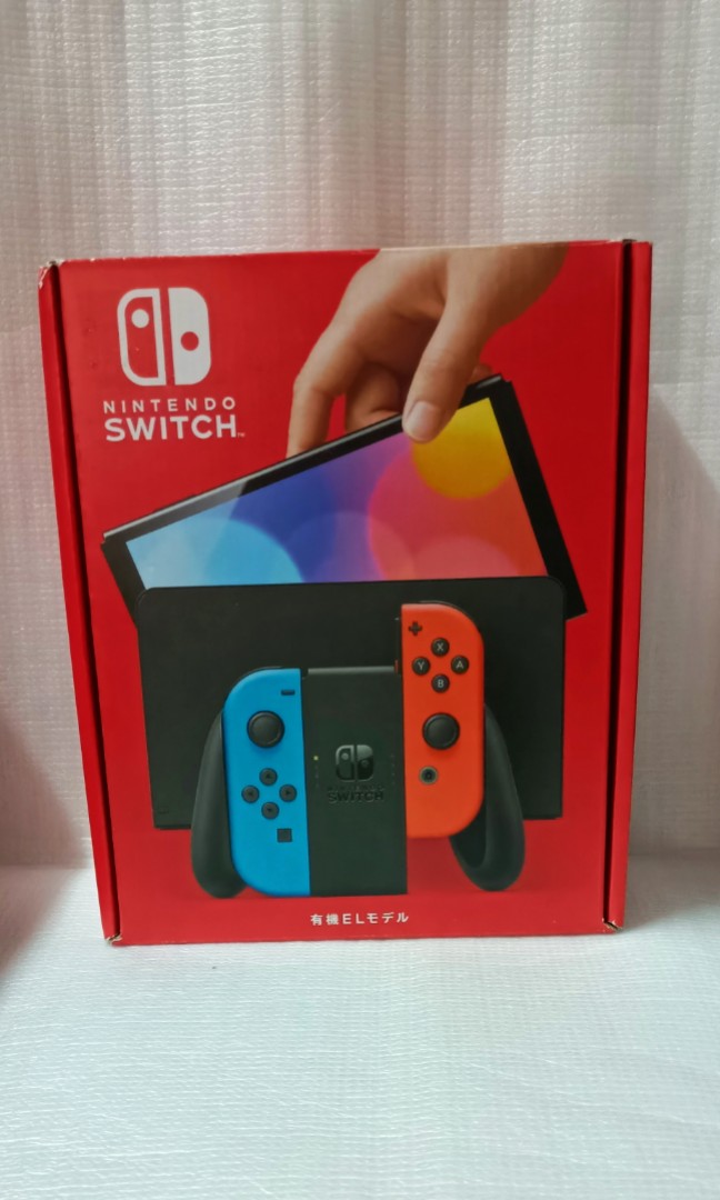 Switch OLED主機電力加強版[全機如新只用兩次] 螢幕已售出拆售配件OLED