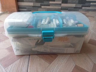 3-Layer Tackle Box or Storage Box for Fishing, Medical and MedTech