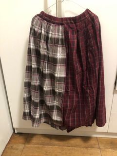 Tartan Skirt Merlot
