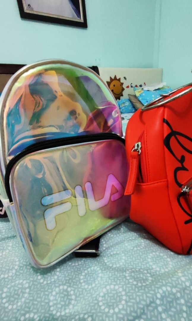 Tas import korea backpack fila bisa untuk remaja juga Bayi Anak