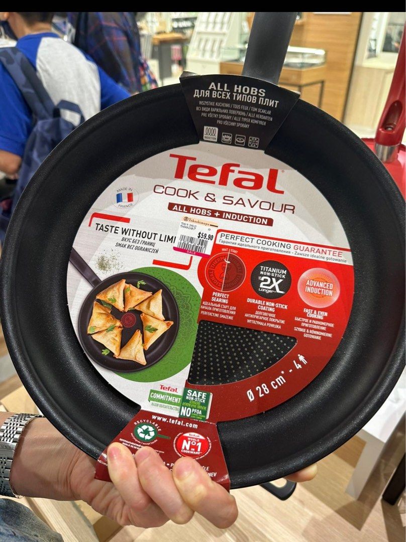 Tefal Fying Pan, Furniture & Home Living, Kitchenware & Tableware