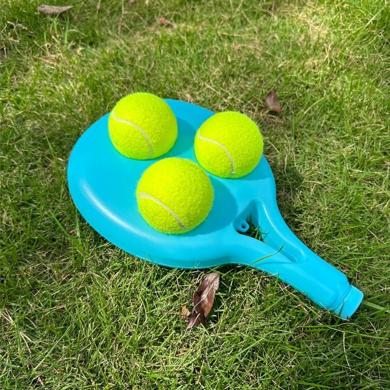 Tennis Training Tool Exercise Tennis Ball Sport Self-study Rebound Ball  With Tennis Trainer Baseboard Sparring Device, 運動產品, 其他運動配件- Carousell