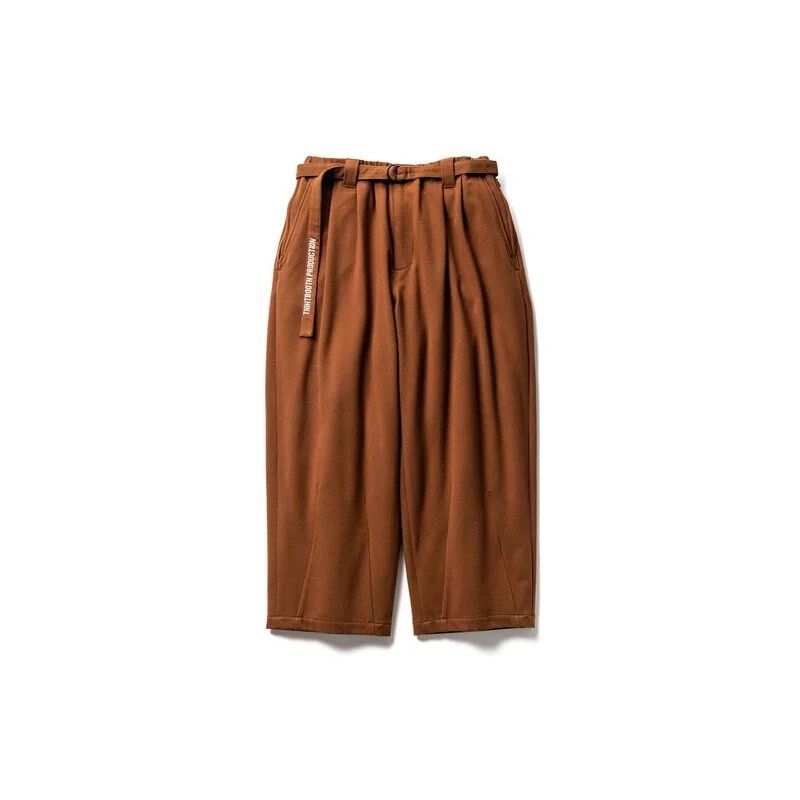 (Sold)TIGHTBOOTH - TR Baggy Slacks - Brown (L)