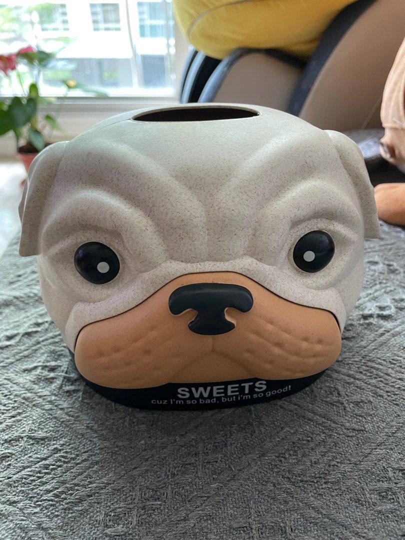 Tissue Box Cute Dog face