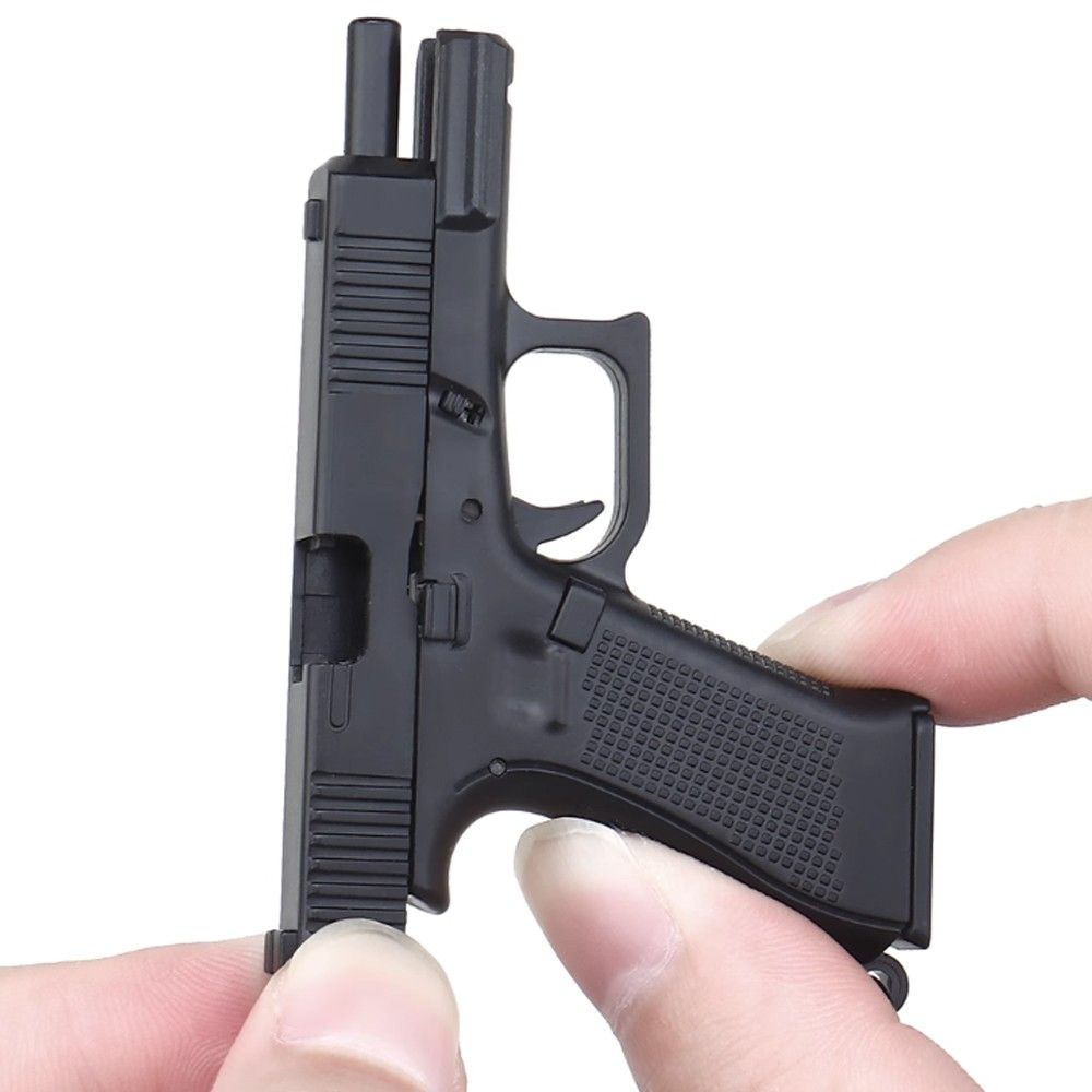 Toy Gun Keychain Glock 14 Scale, Hobbies & Toys, Memorabilia