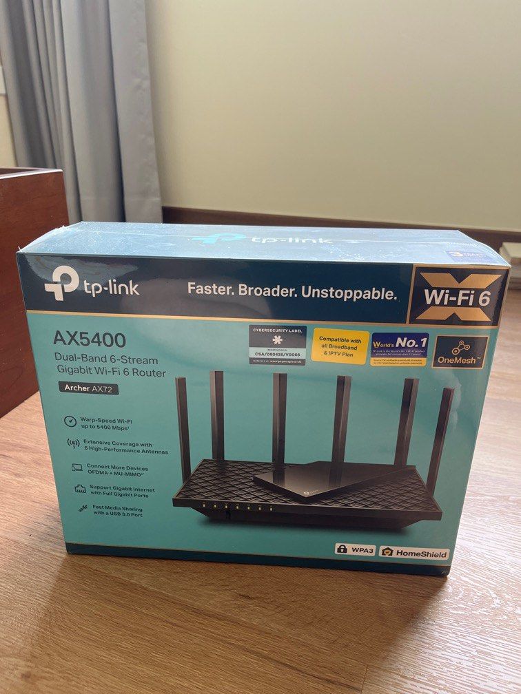 TP-Link AX5400 Wifi 6 Router, Computers & Tech, Parts & Accessories ...