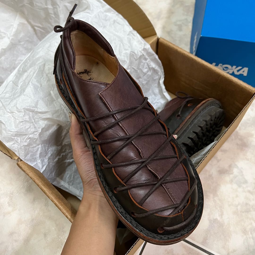 Trippen Sparta brown, 他的時尚, 鞋類, 休閒鞋、涼鞋在旋轉拍賣