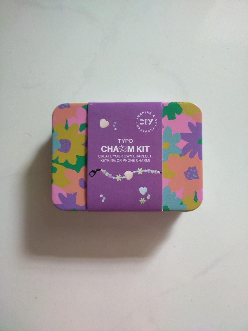 TYPO DIY Charm Kit, Women's Fashion, Jewelry Organisers, Charms