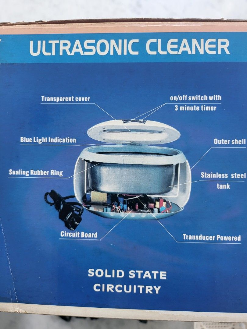Ultrasonic Cleaner CD2800, TV & Home Appliances, Other Home Appliances