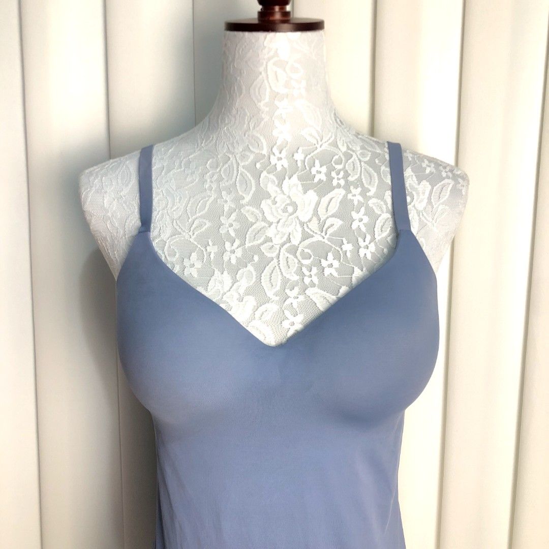 UNIQLO AIRism Camisole Bra Top blue medium