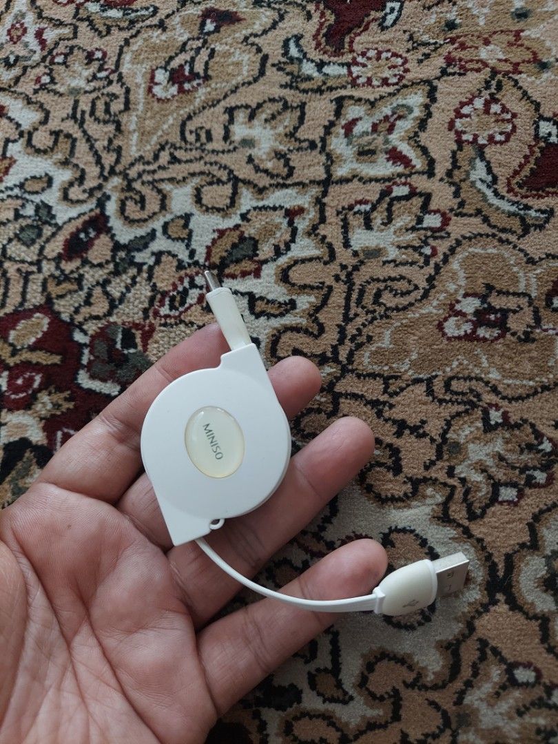 Usb roll cable miniso type C on Carousell