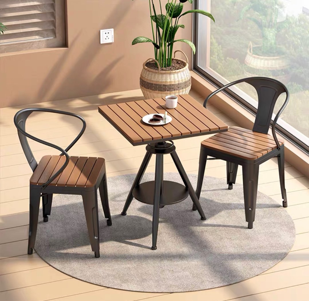 VAEMIR Modern Outdoor Table & Chairs, Furniture & Home Living, Outdoor