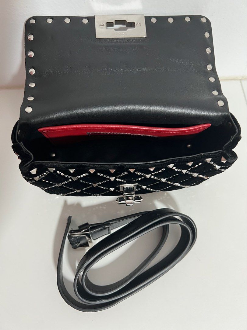 Valentino Black Belt Bag Luxury Bags Wallets on Carousell