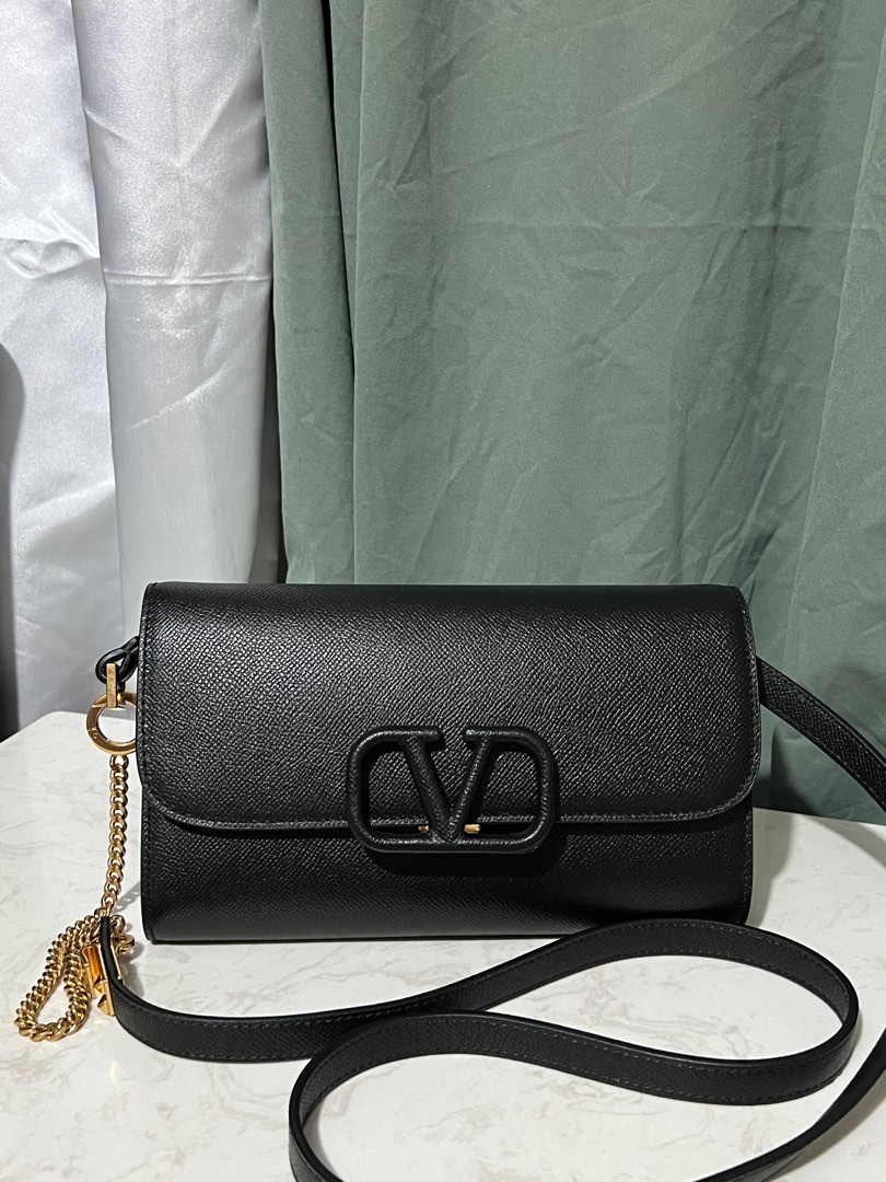 Brand New Valentino Wallet On Chain WOC Clutch In Nude Pink Ready