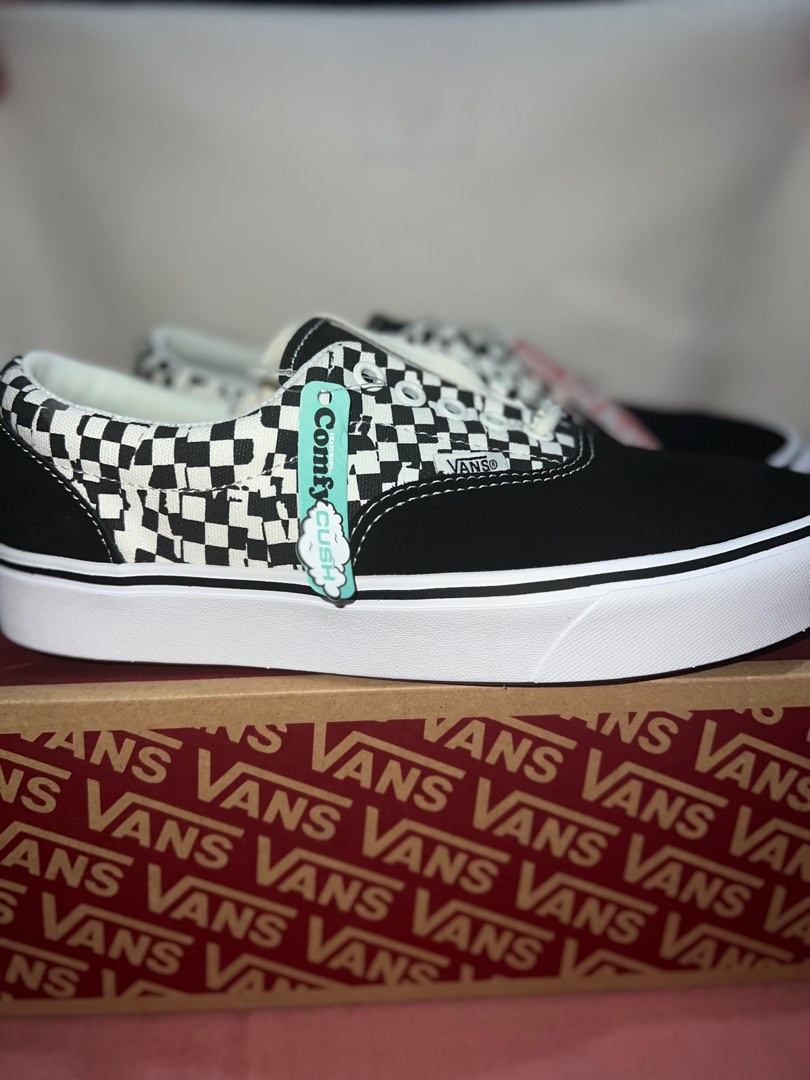 Vans Comfycush Era Red Skate Sneakers