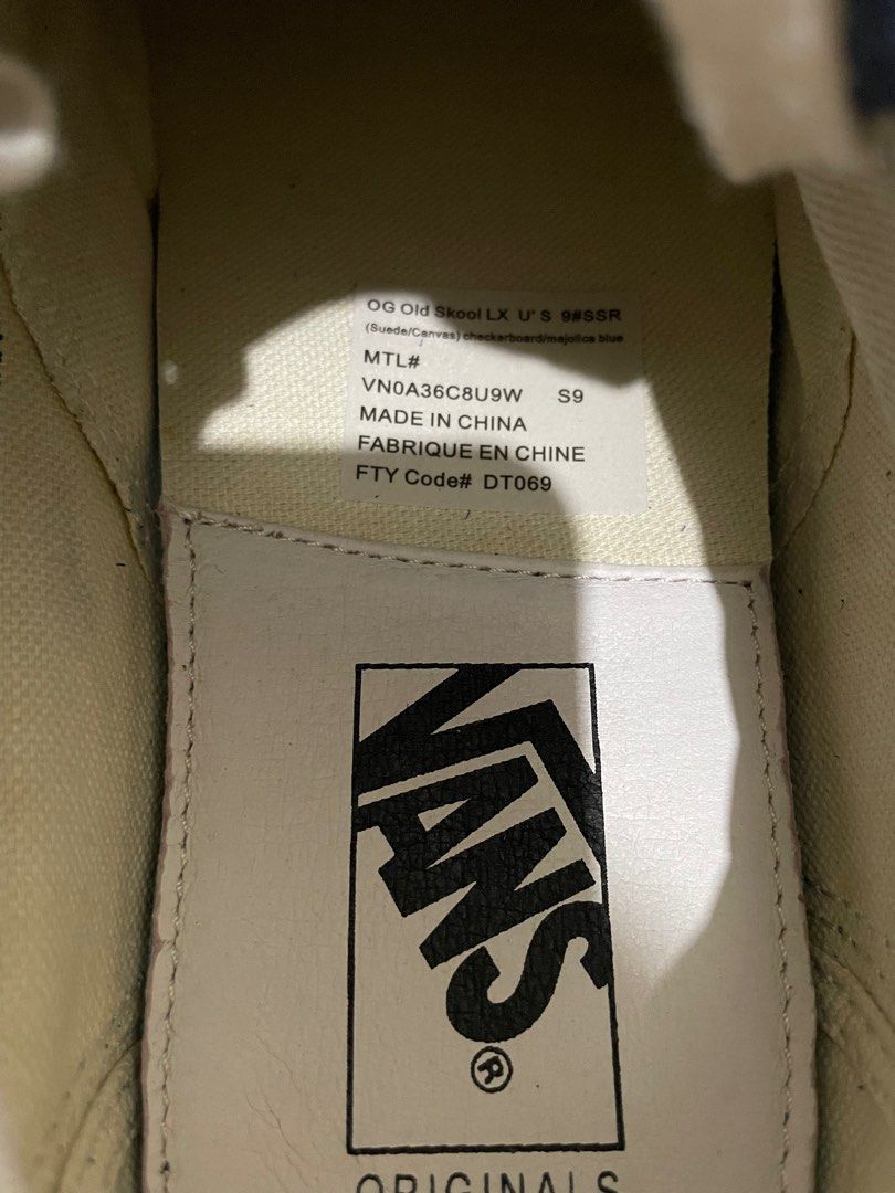 VANS OG Old School LX US9 VN0A36C8U9W