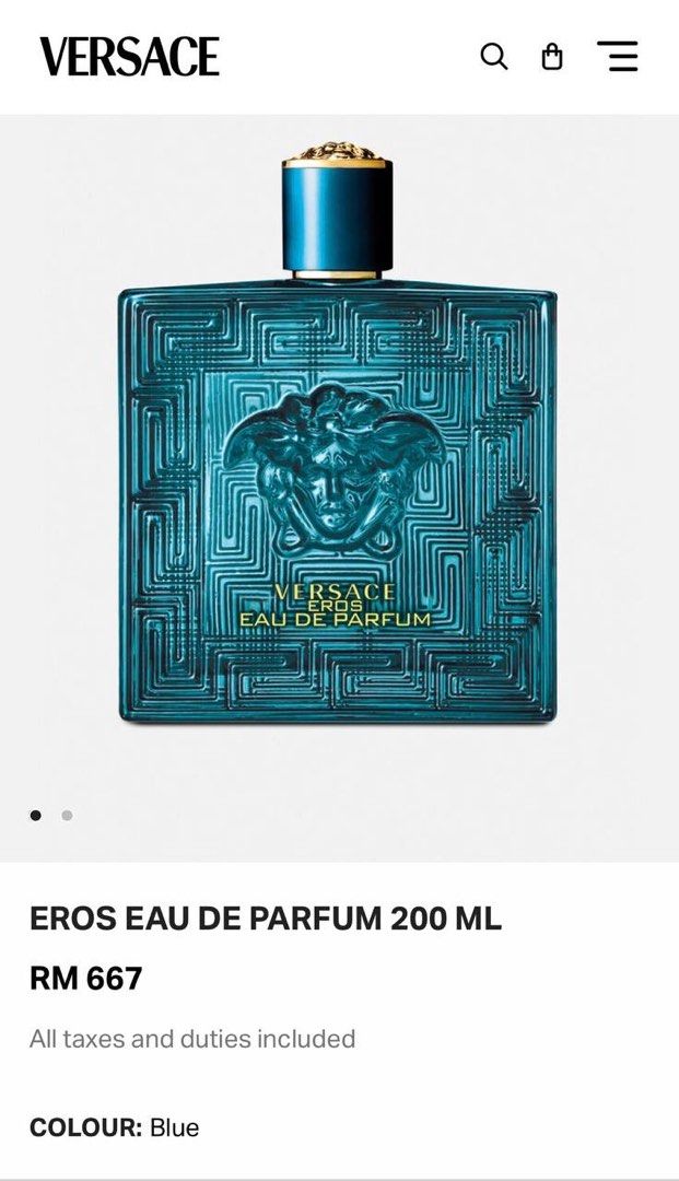 Versace eros best sale edp 200ml