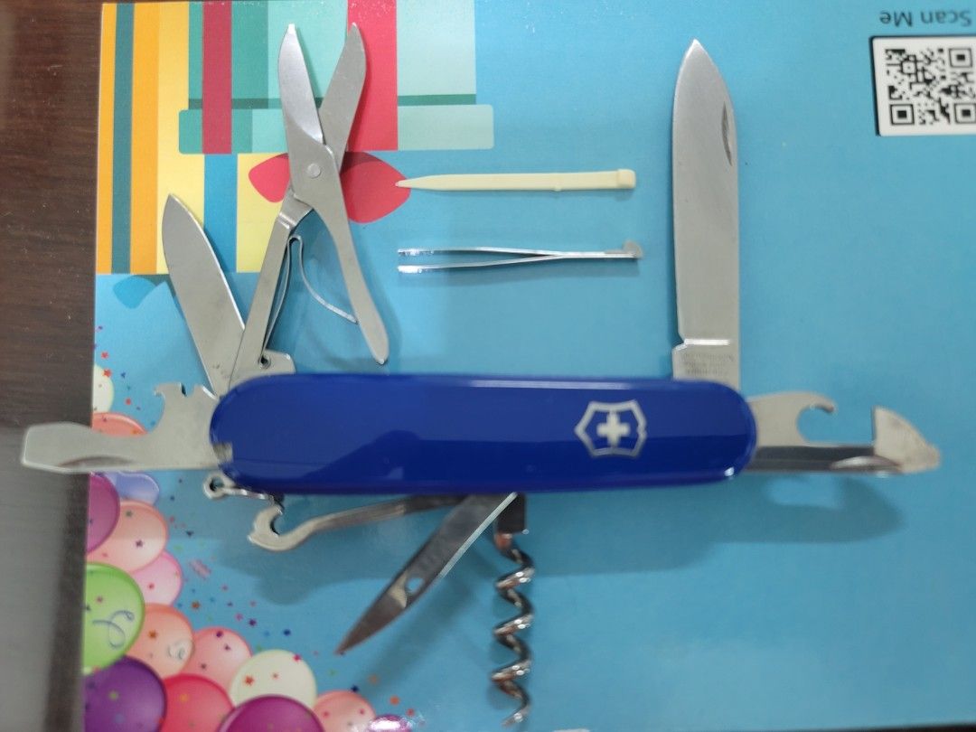 Victorinox climber 2025 blue