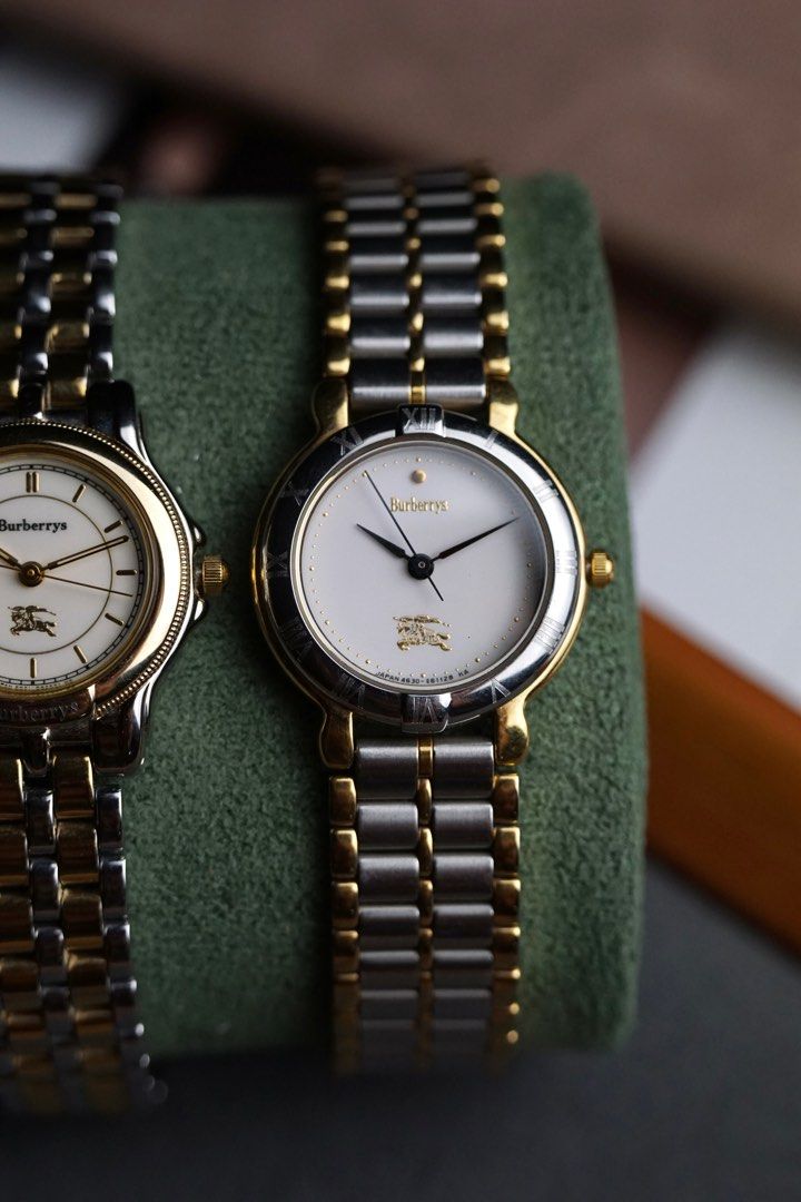 Burberry 80s on sale gold