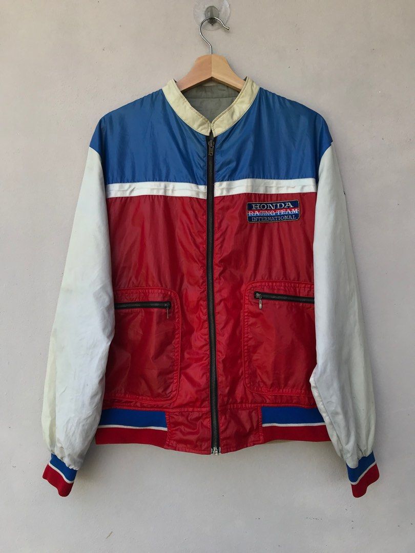 Vintage Honda Racing Team International Reversible Jacket Men s