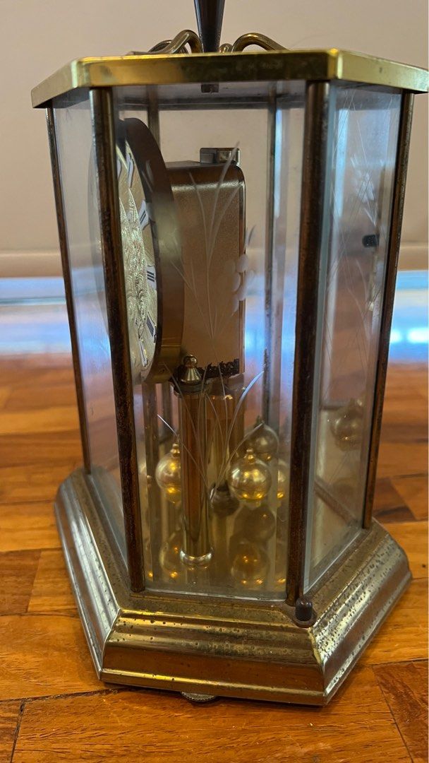 Vintage Kundo Quartz Pendulum Carriage Anniversary Clock on Carousell