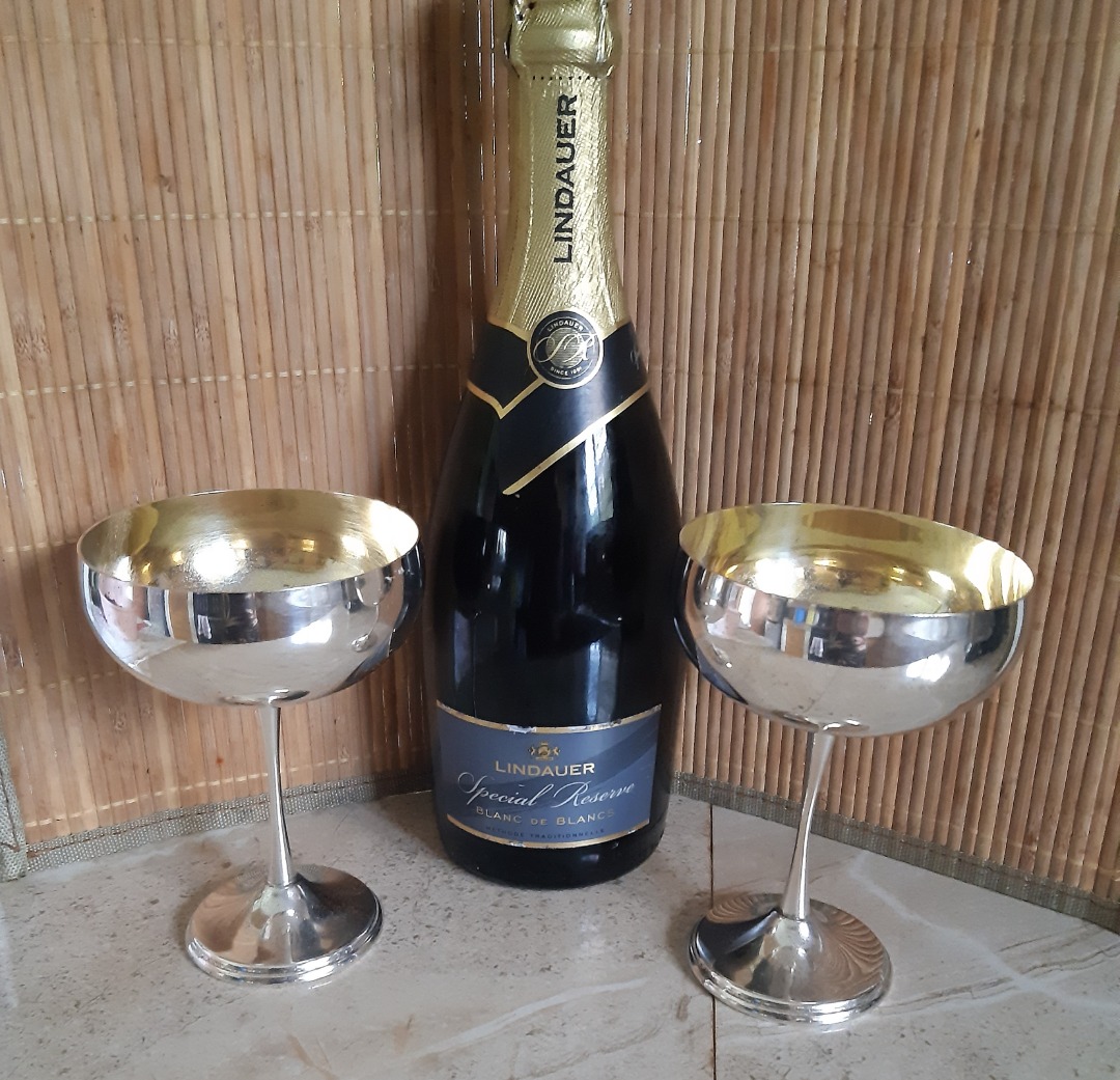 Vintage OLRI silver plated Champage Goblet /cup/coupe, Hobbies & Toys ...
