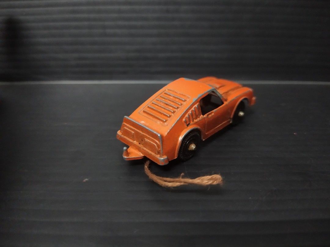 Vintage Tootsie Toy Diecast Orange T Mustang Fastback Car