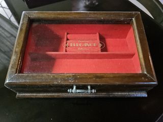 Vintage Wooden Jewelry Box Organizer