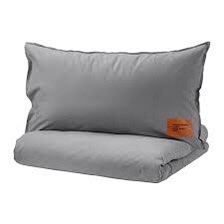 New Virgil Abloh x IKEA MARKERAD Duvet Cover 2 Pillowcases Full Queen  OFF-WHITE