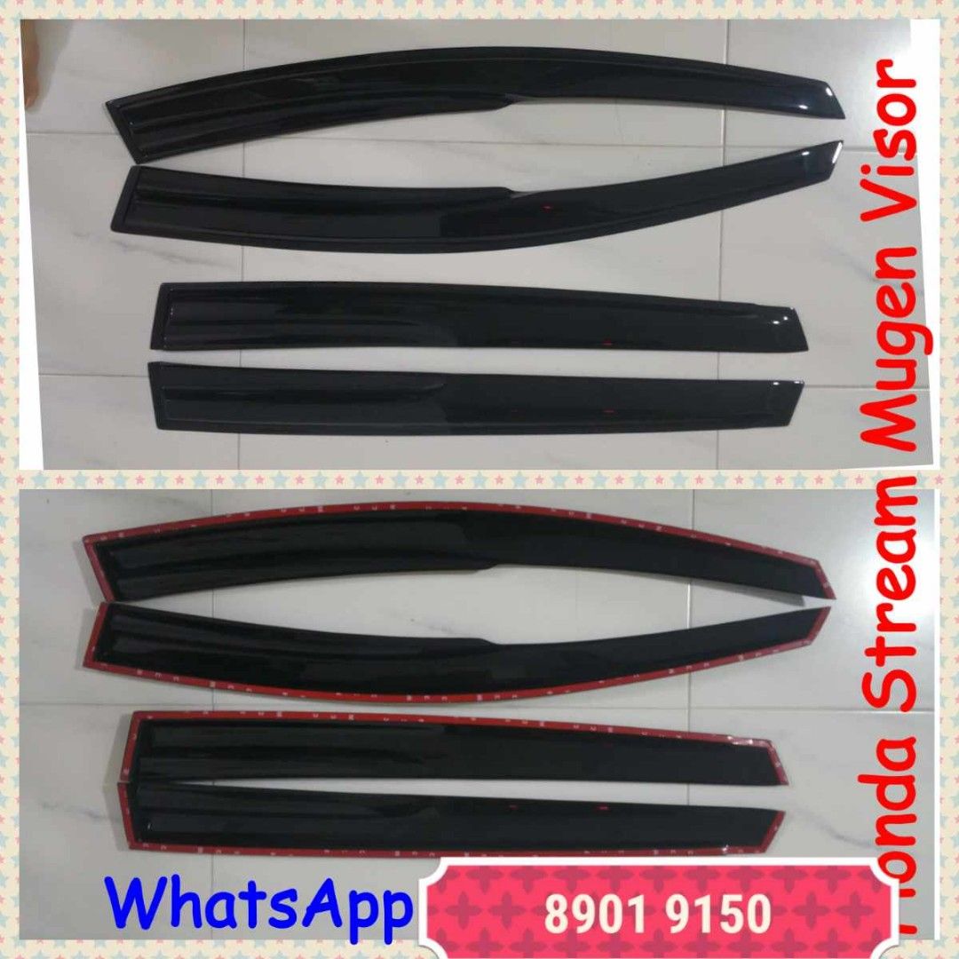 Window visor for Stream (Category: Windows) located in Singapore. Submitted by focmailing (Listing ID 1248039302, Image 1). Description: $35 for visor + Primer + Towel Ready stock. For cash and carry collection, # meeting at Esso Petrol Shop. 10 Yishun Ave 9, Postal Code S768888. # Available for collection from 8 am to 10 pm. # Please pm/call before coming. # Whatapp 8901 9150, # Hp- 8161 7891. Thanks. # Delivery / Mailing also available..