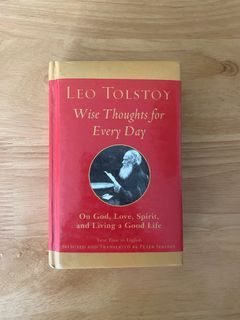 Wise Thoughts for Everyday by Leo Tolstoy