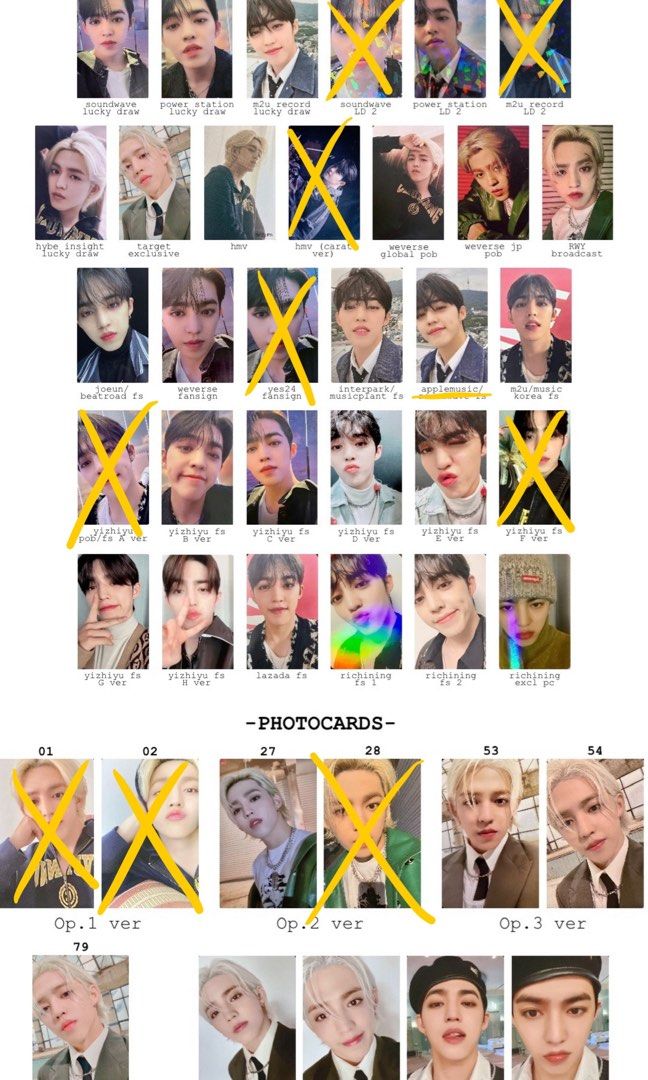 WTB SEVENTEEN seventeen SCOUPS YOUR CHOICE ATTACA FACE THE SUN
