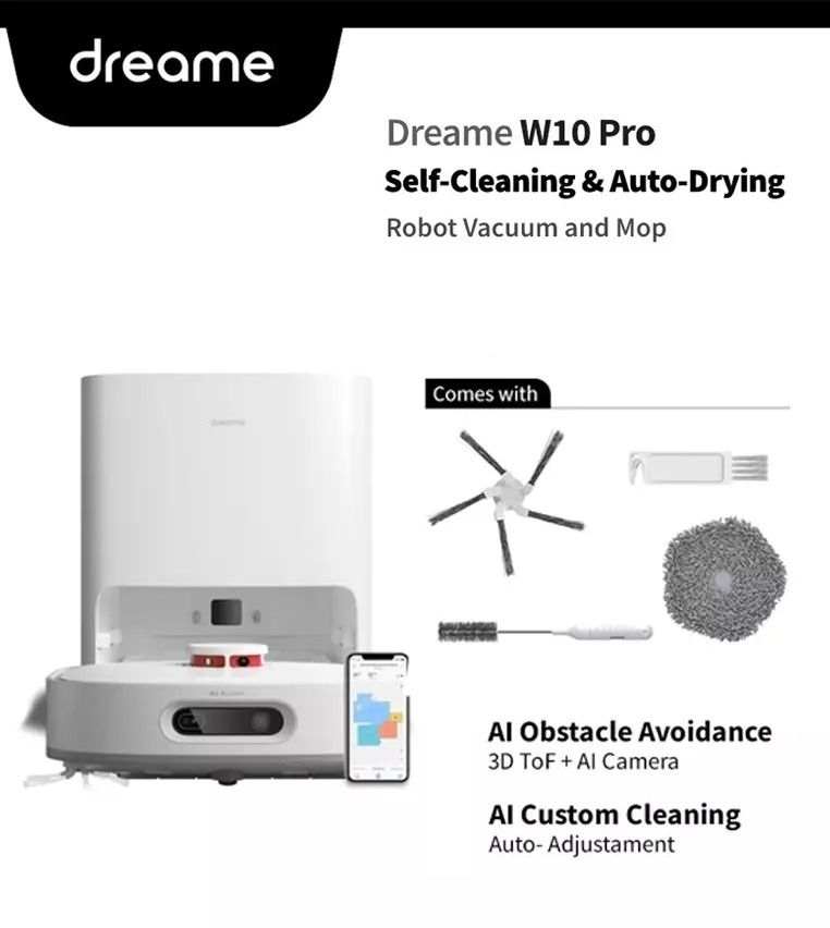 Smart Cleaning Robot Xiaomi Dreame W10 